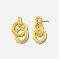 925 STERLING SILVER DUMMY DANGLED EARRINGS