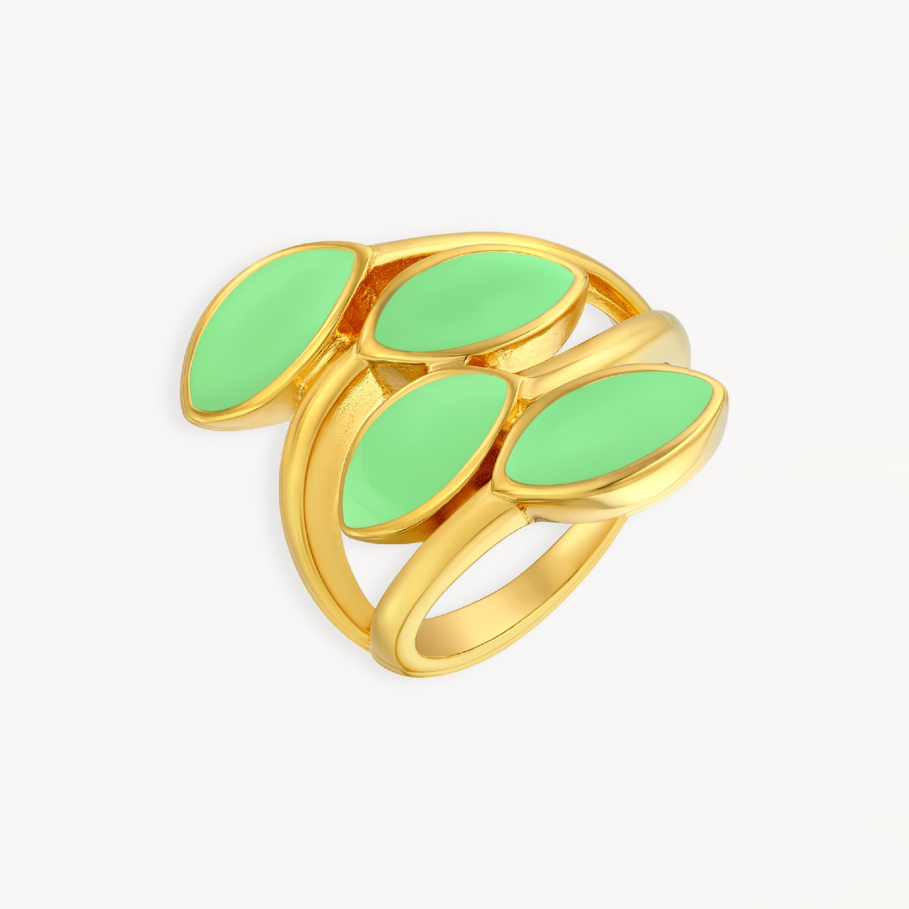 925 STERLING SILVER ENAMELED RING