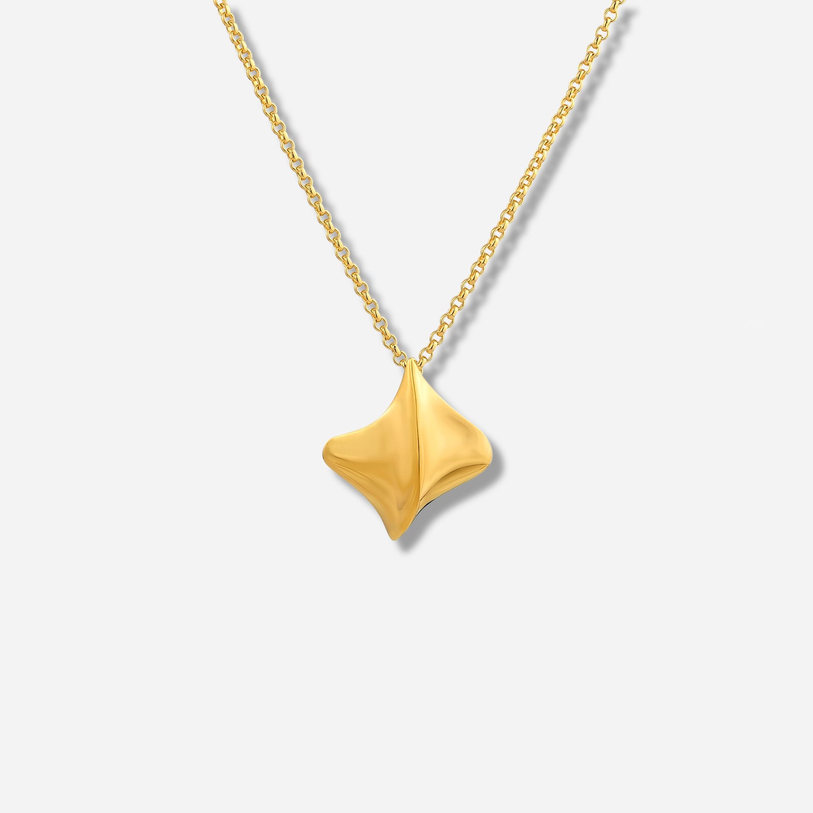 925 STERLING SILVER LEAF PENDANT