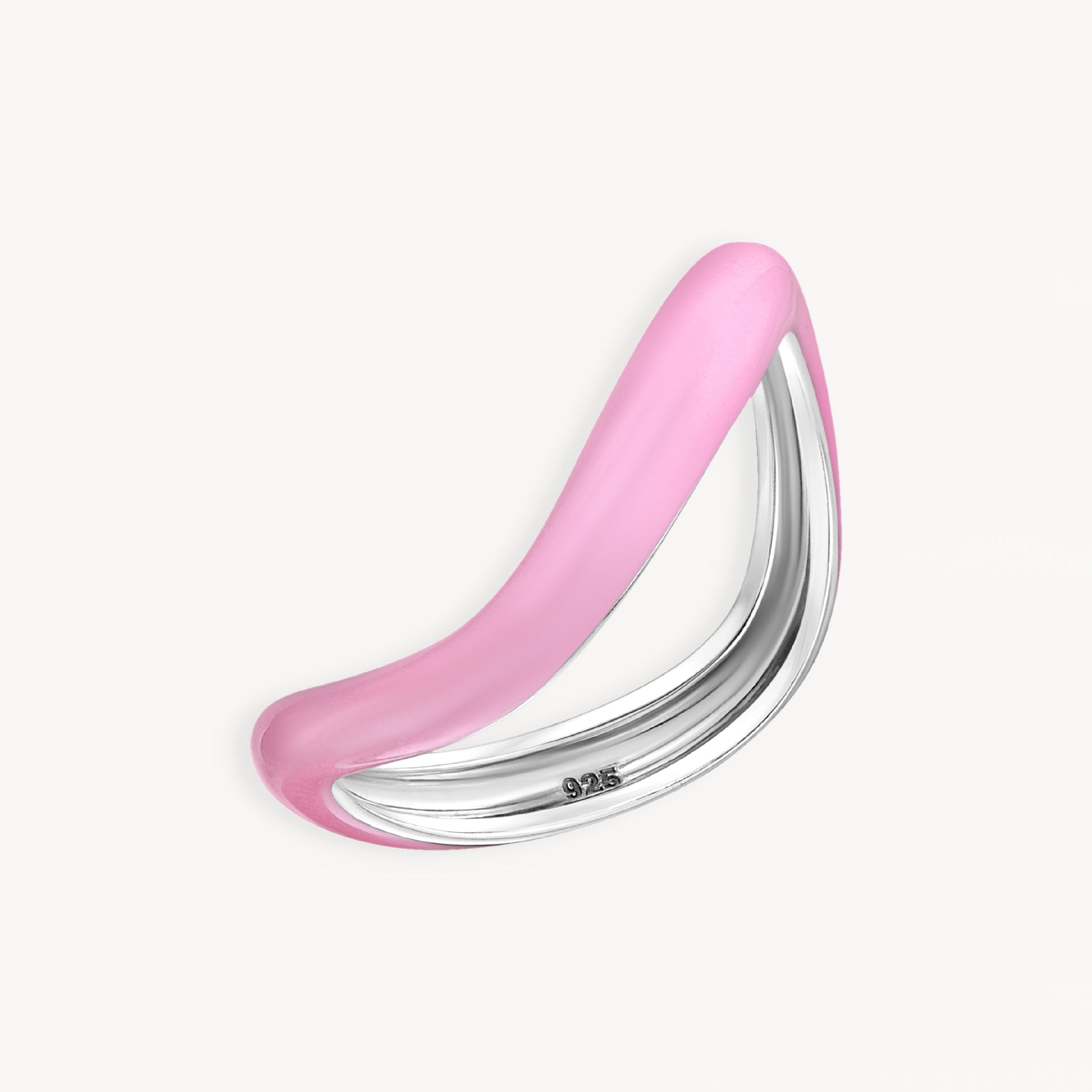 925 STERLING SILVER ENAMELED RING