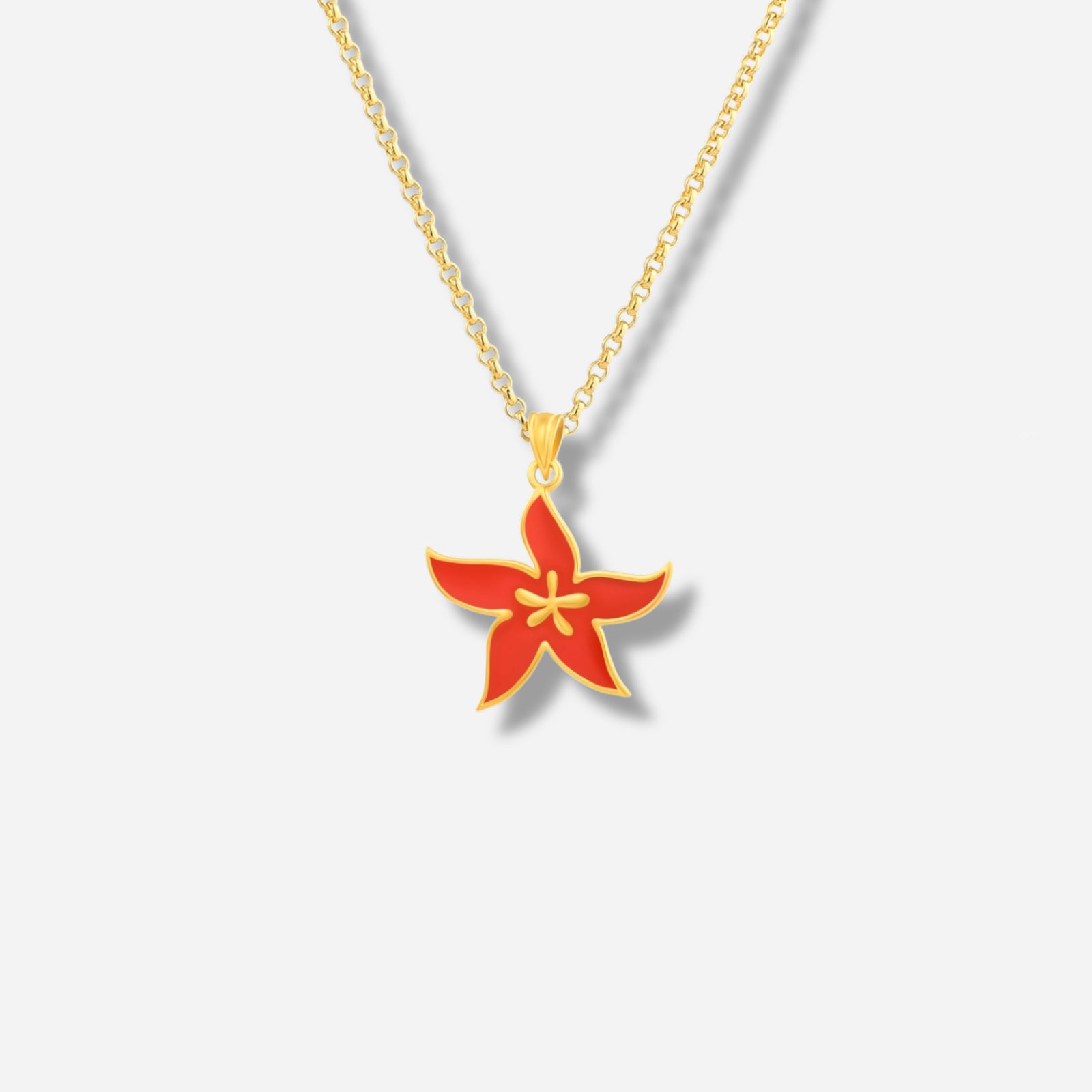 925 STERING SILVER FANCY STARFISH CHARM