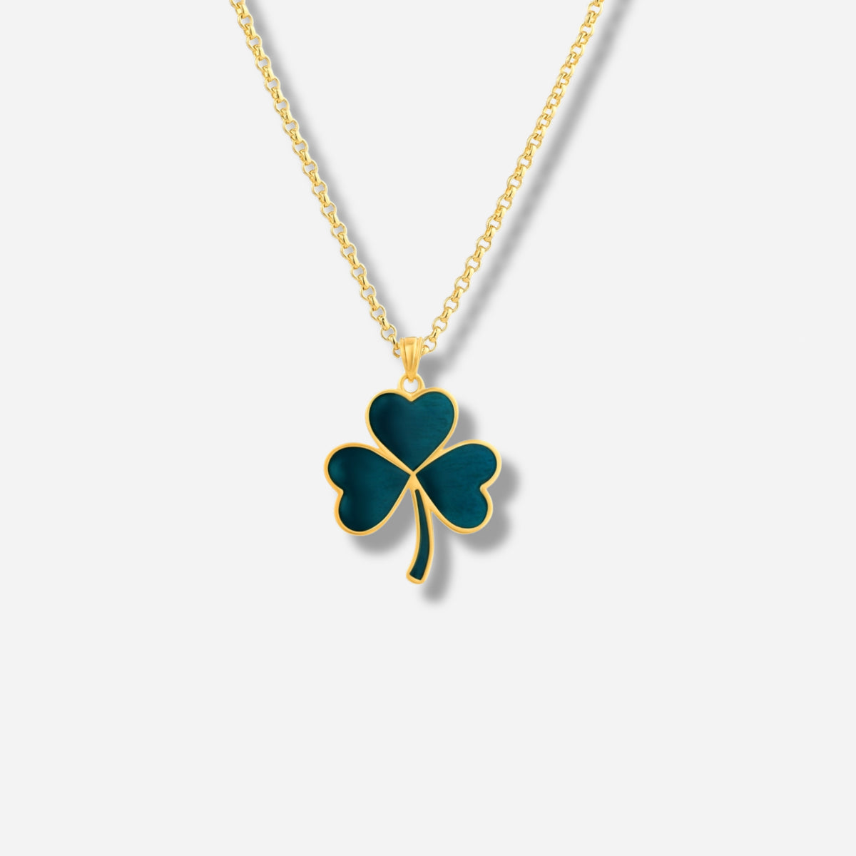 925 STERING SILVER FANCY CLOVER LEAF CHARM