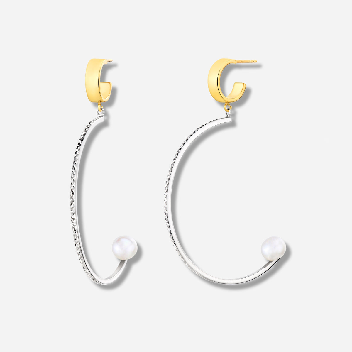 925 STERLING SILVER FRESHWATER PEARLS EARRINGS