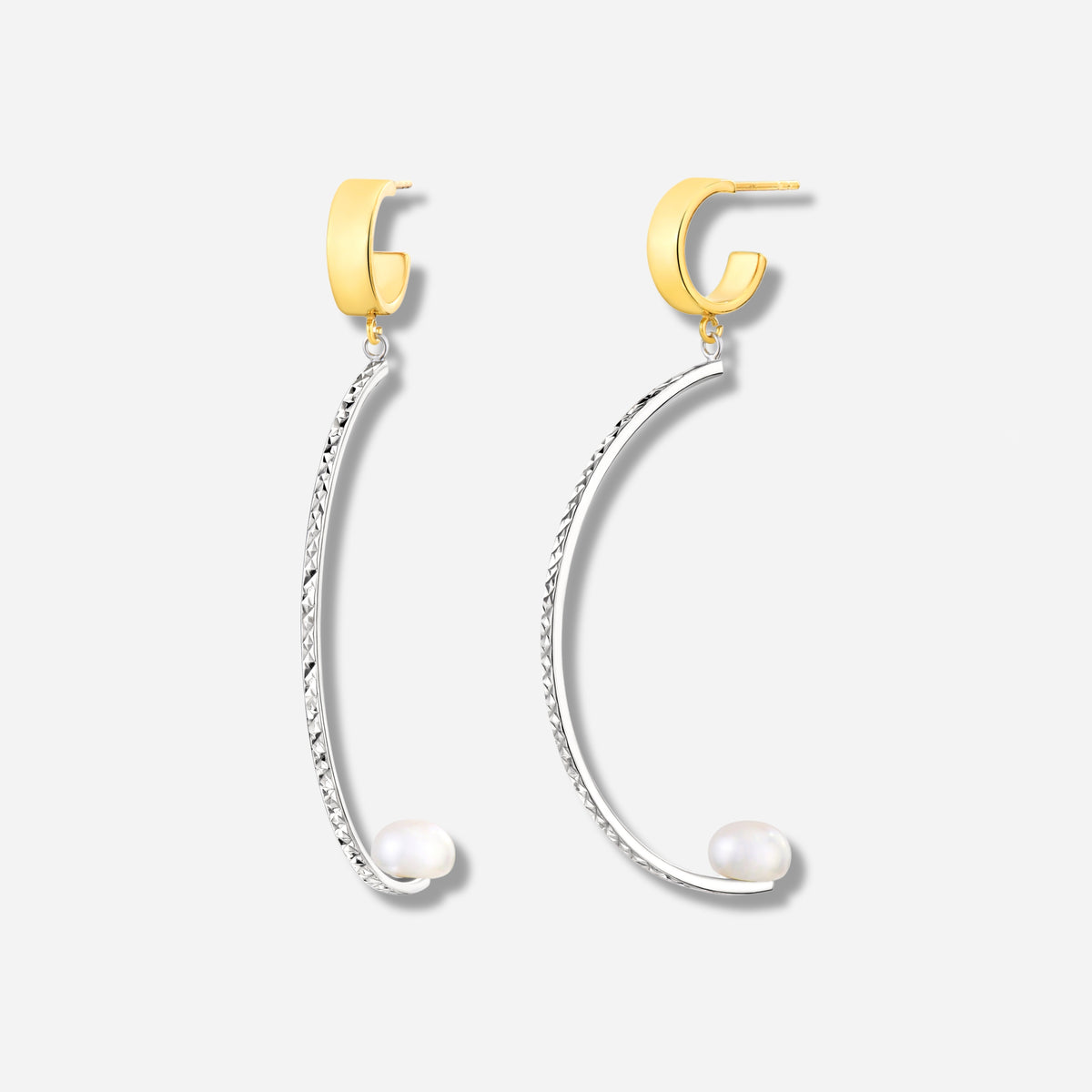 925 STERLING SILVER FRESHWATER PEARLS EARRINGS