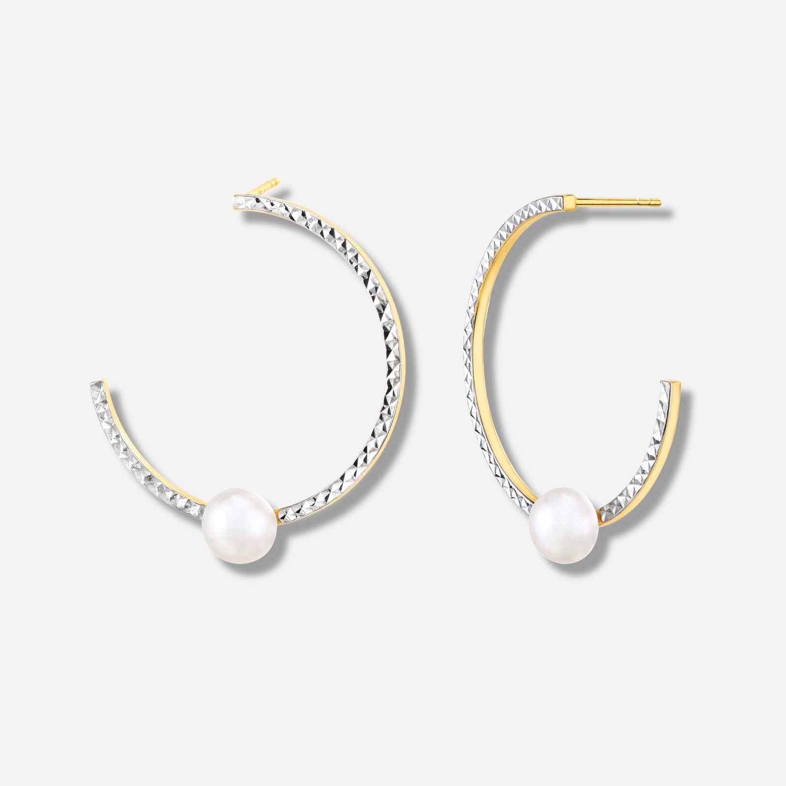 925 STERLING SILVER FRESHWATER PEARLS EARRINGS