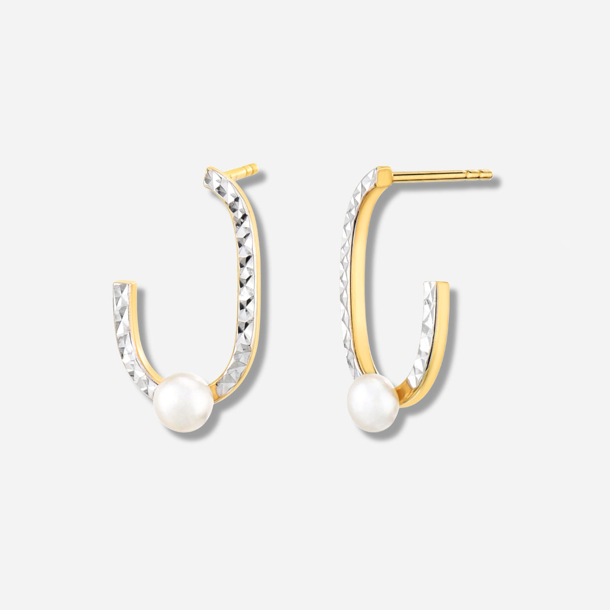 925 STERLING SILVER FRESHWATER PEARLS EARRINGS