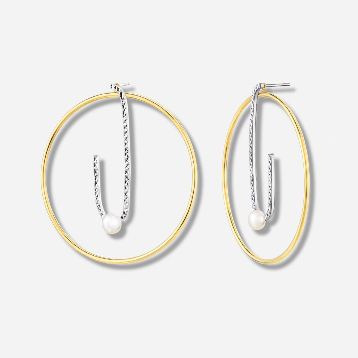 925 STERLING SILVER FRESHWATER PEARLS EARRINGS