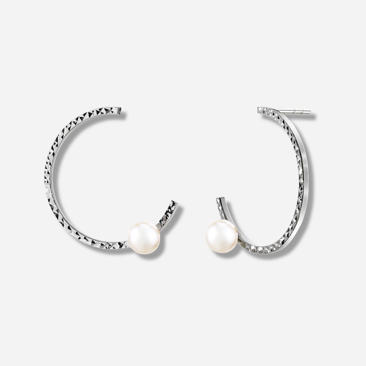 925 STERLING SILVER FRESHWATER PEARLS EARRINGS