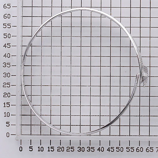 925 STERLING SILVER STAR FISH SLIP ON BANGLE