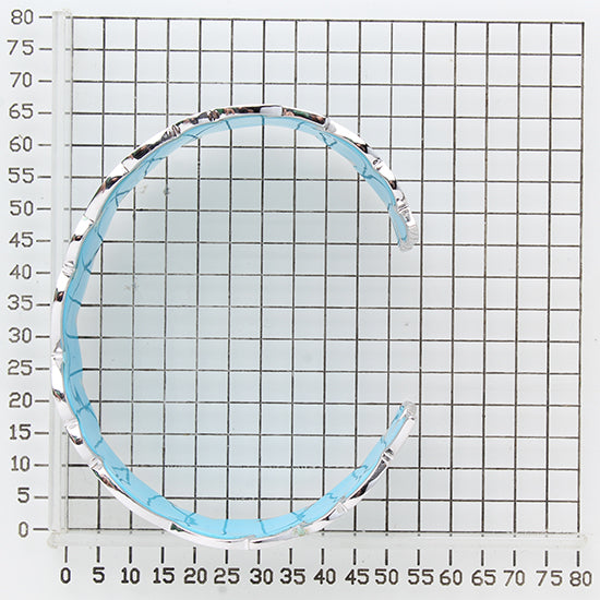 925 STERLING SILVER CLASSIC RESIN WITH ENAMEL BANGLE