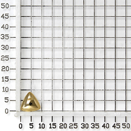 925 STERLING SILVER TRIANGLE STUD EARRINGS