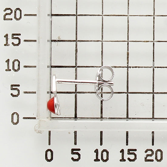 925 STERLING SILVER EARRINGS WITH ENAMEL