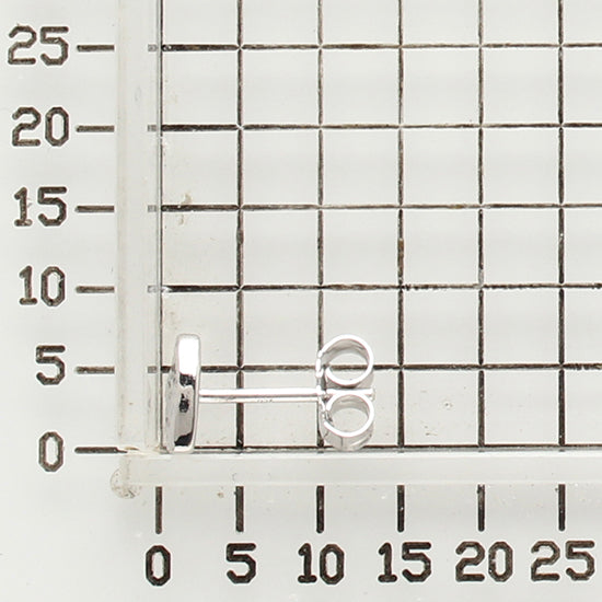 925 STERLING SILVER HEART STUD EARRINGS