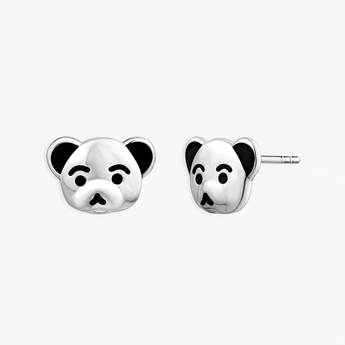 925 STERLING SILVER EARRINGS WITH ENAMEL