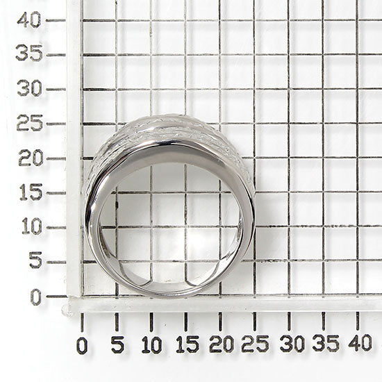 925 STERLING SILVER WITH DIAMOND CUT RING