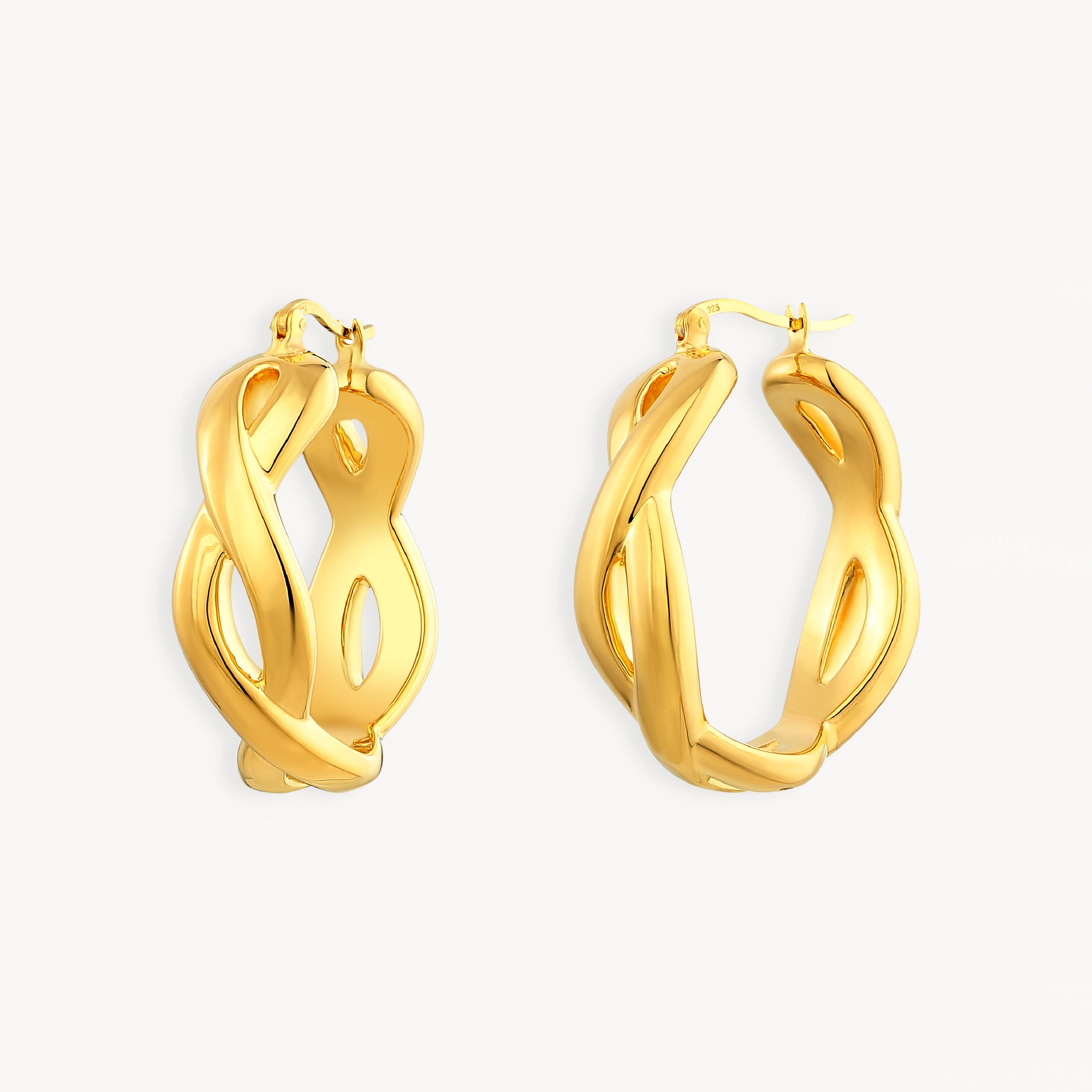 925 STERLING SILVER ELECTROFORM EARRINGS