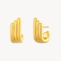 925 STERLING SILVER ELECTROFORM EARRINGS