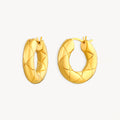 925 STERLING SILVER ELECTROFORM EARRINGS