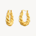 925 STERLING SILVER ELECTROFORM EARRINGS