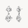 925 STERLING SILVER ELECTROFORM EARRINGS