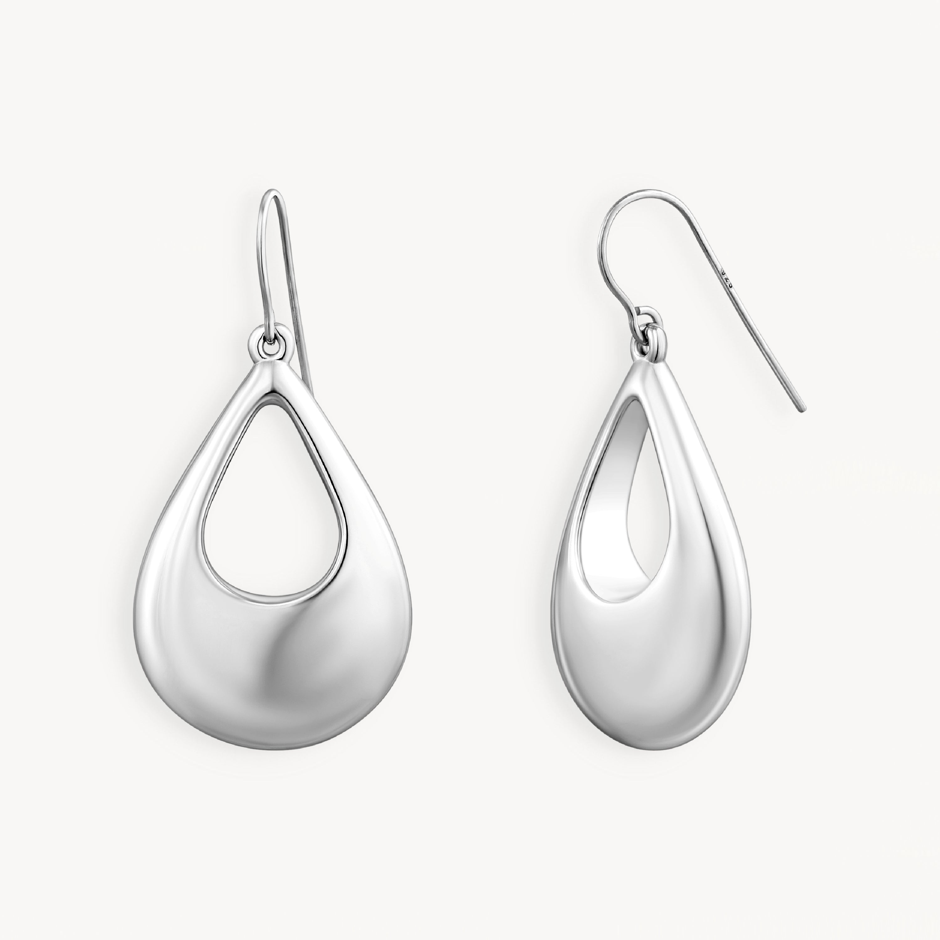 925 STERLING SILVER ELECTROFORM EARRINGS