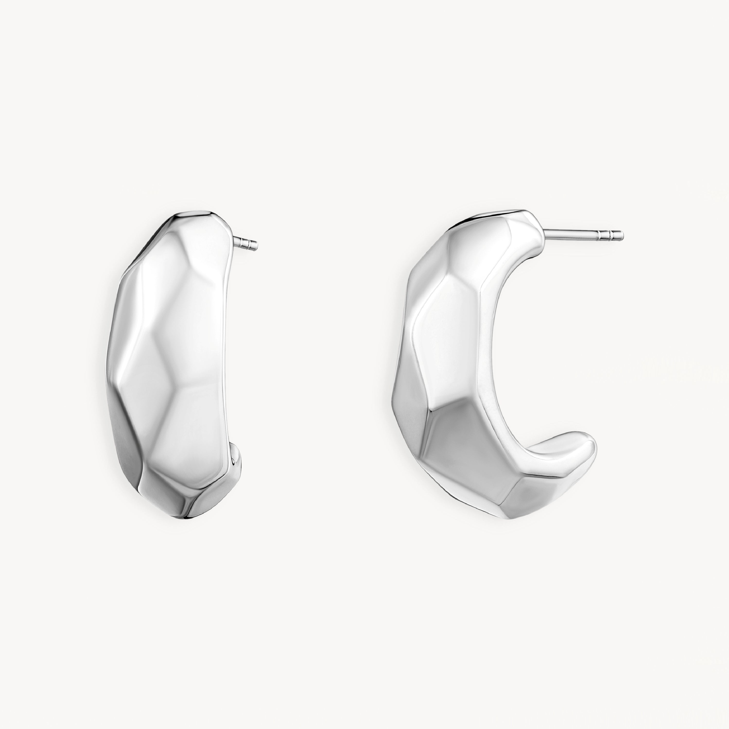 925 STERLING SILVER ELECTROFORM EARRINGS