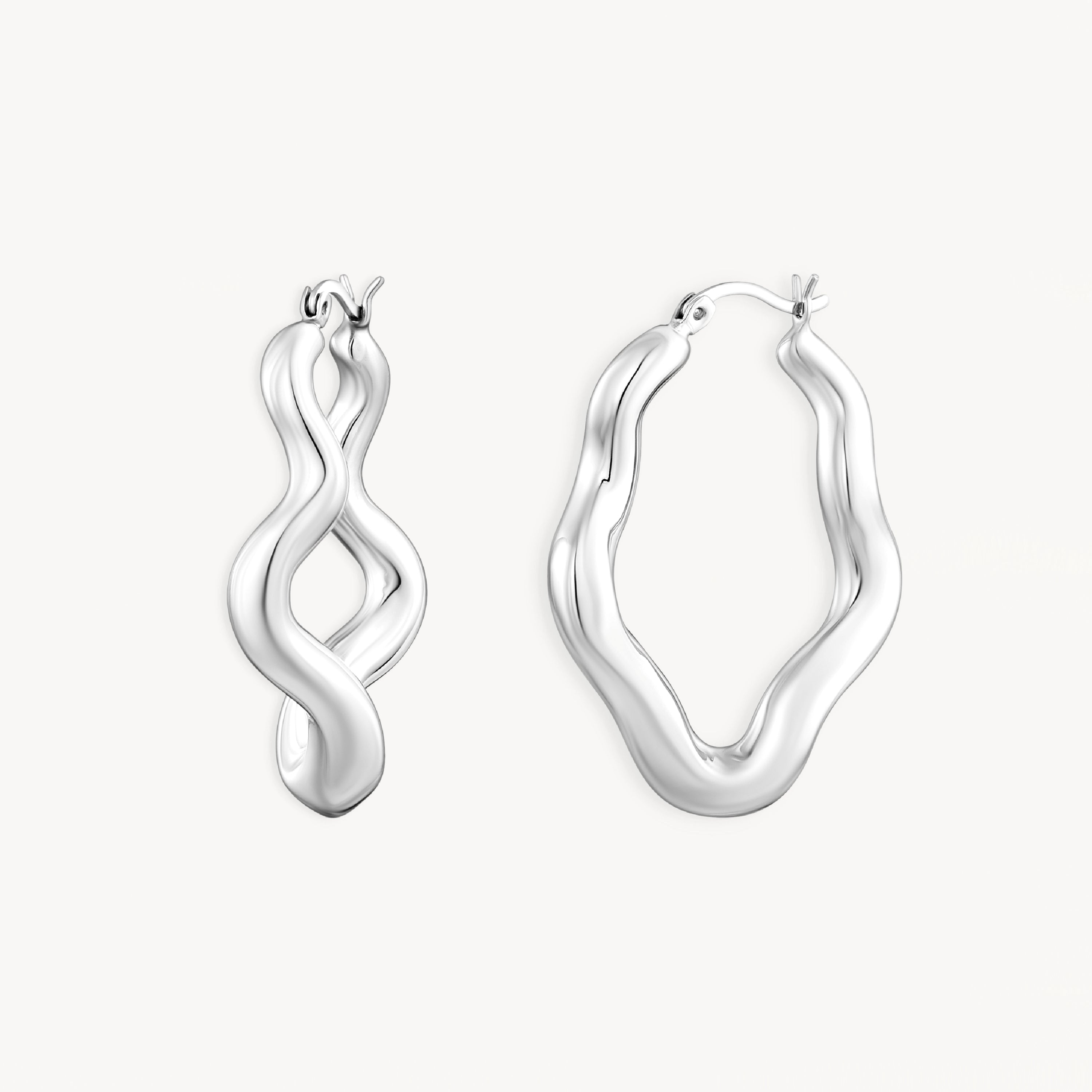 925 STERLING SILVER ELECTROFORM EARRINGS