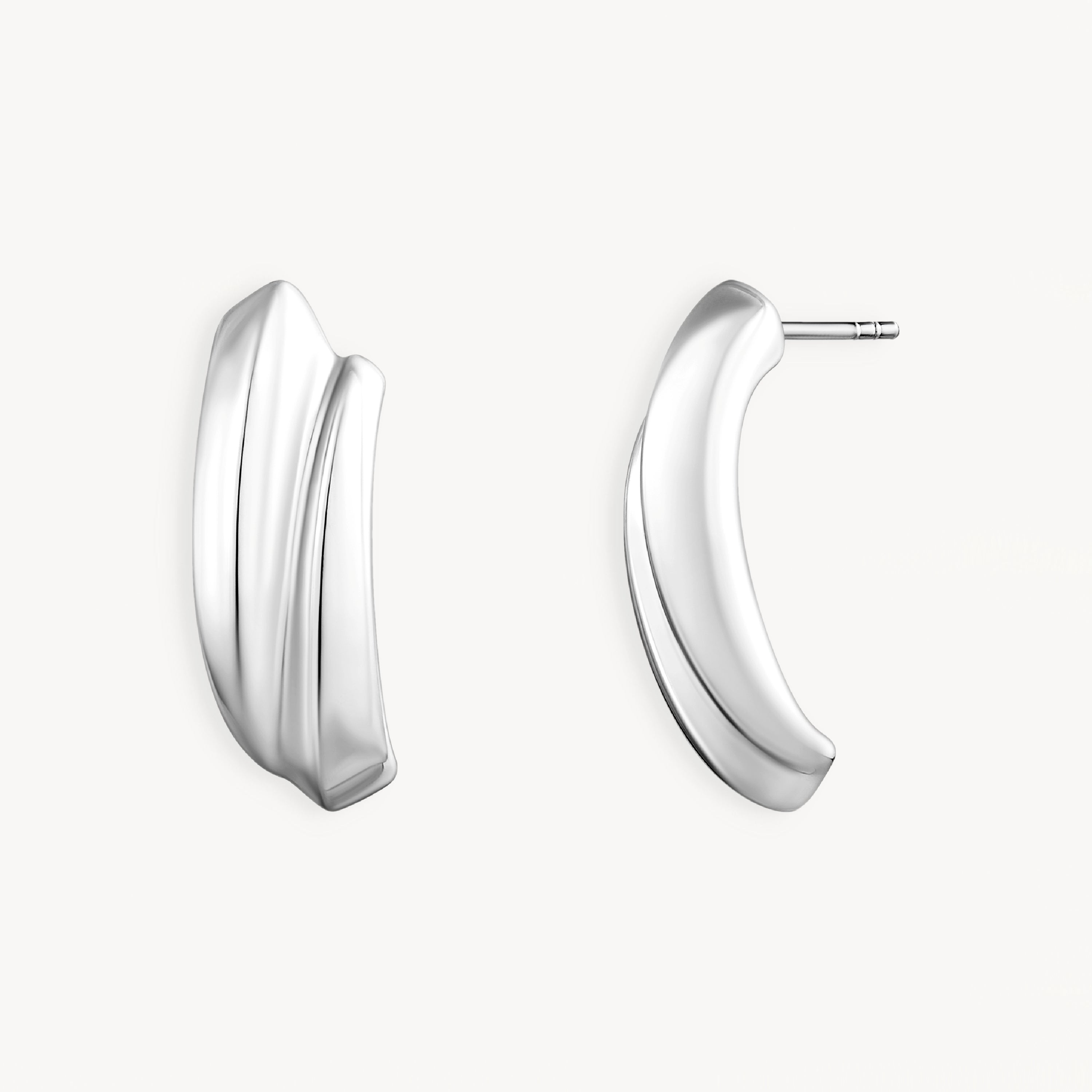 925 STERLING SILVER ELECTROFORM EARRINGS