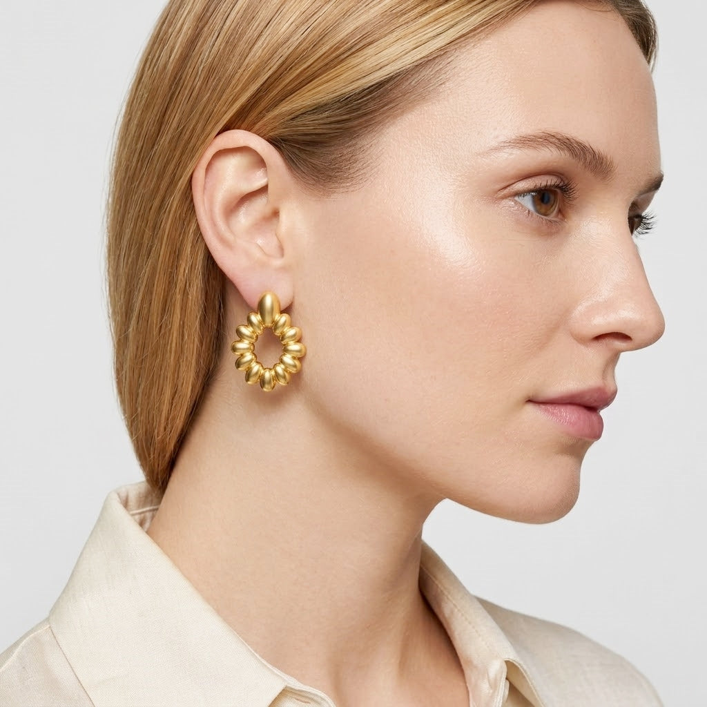 925 STERLING SILVER ELECTROFORM EARRINGS