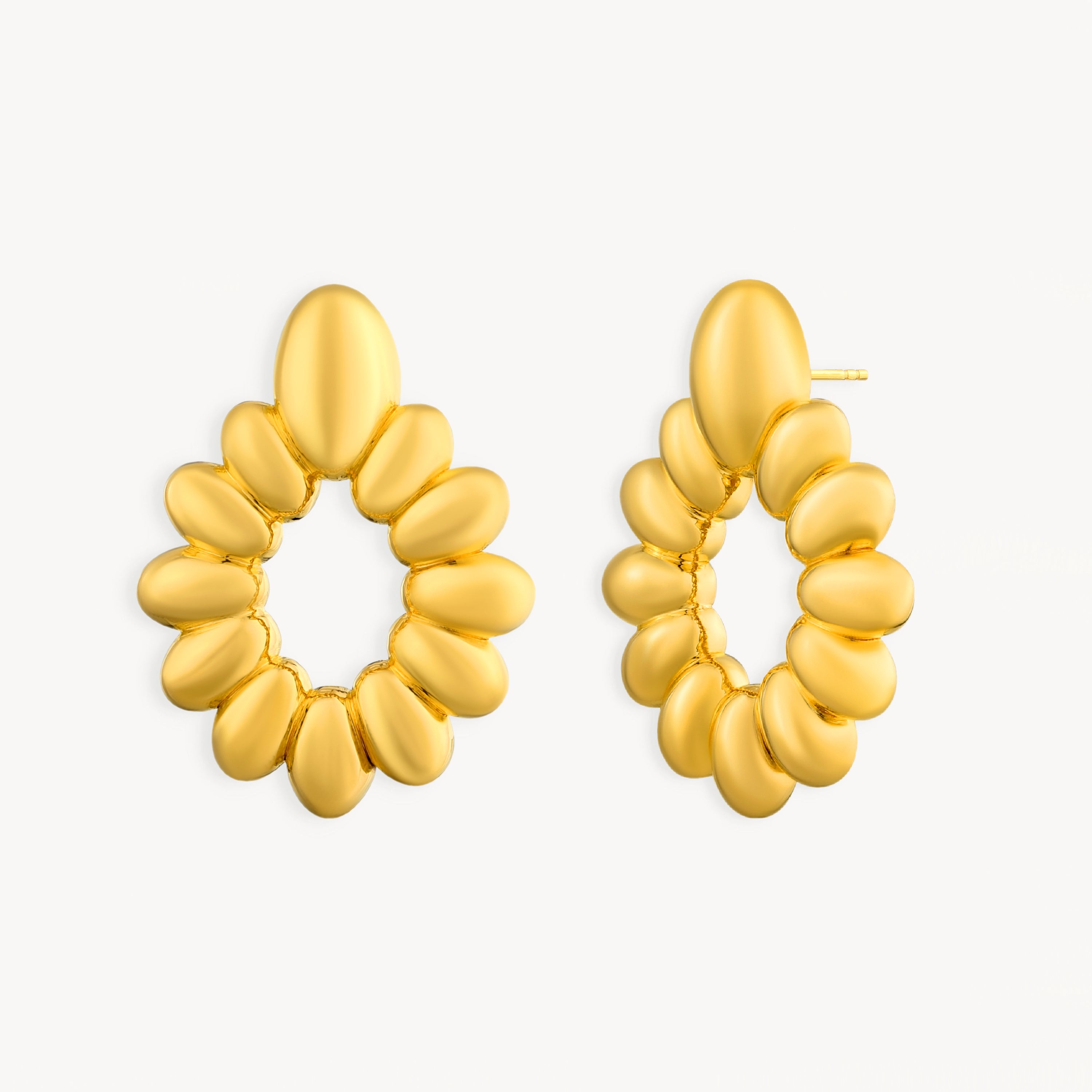 925 STERLING SILVER ELECTROFORM EARRINGS
