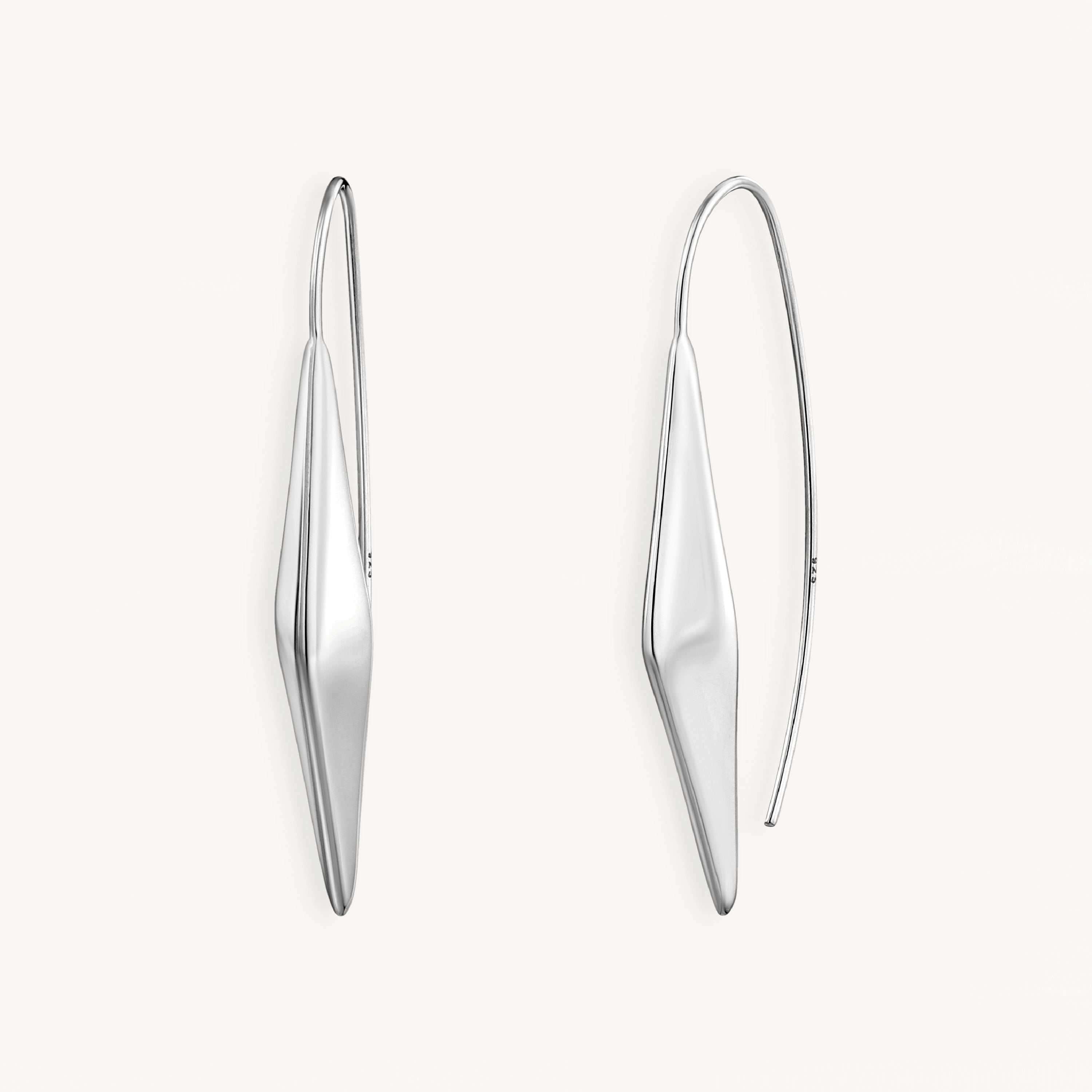 925 STERLING SILVER ELECTROFORM EARRINGS