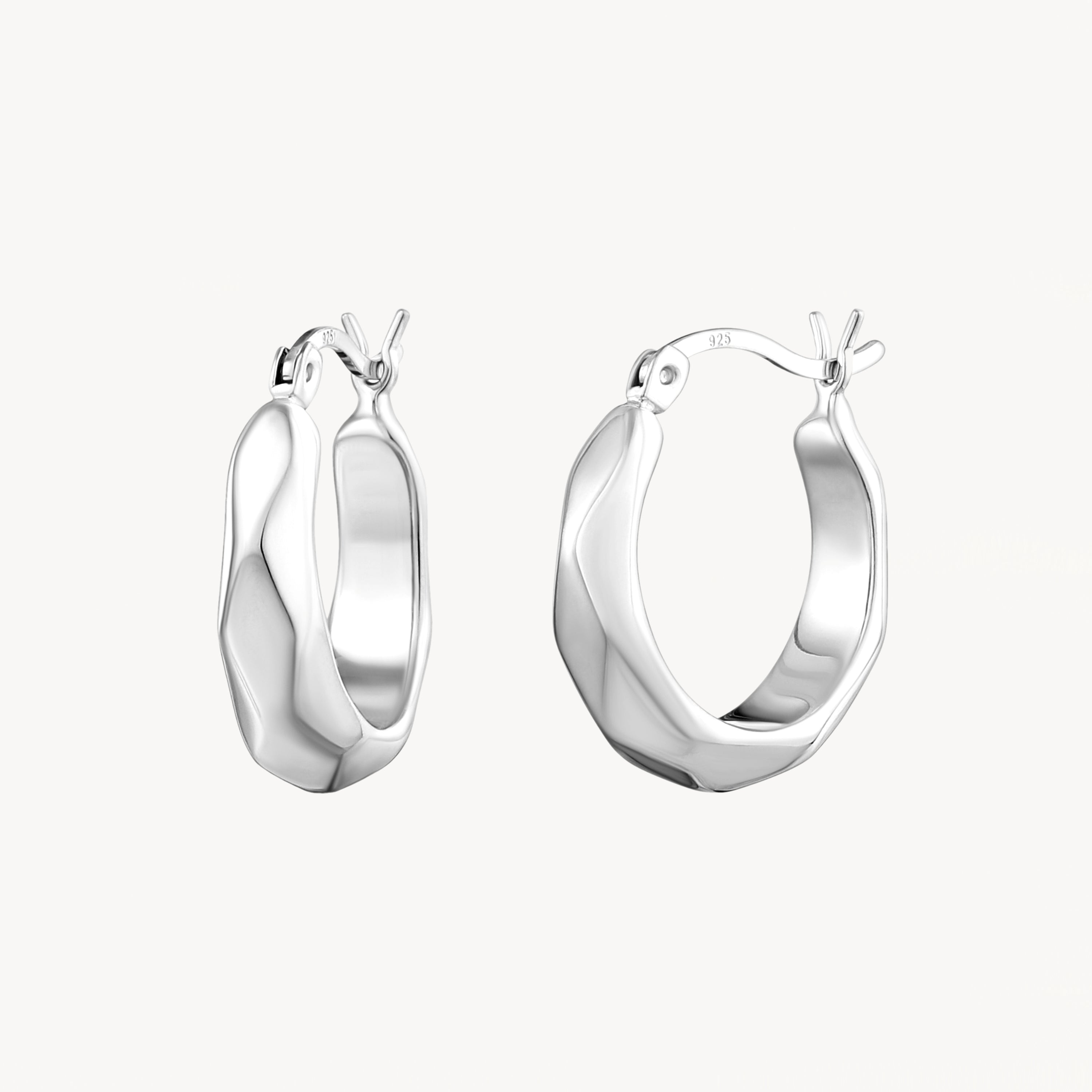 925 STERLING SILVER ELECTROFORM EARRINGS
