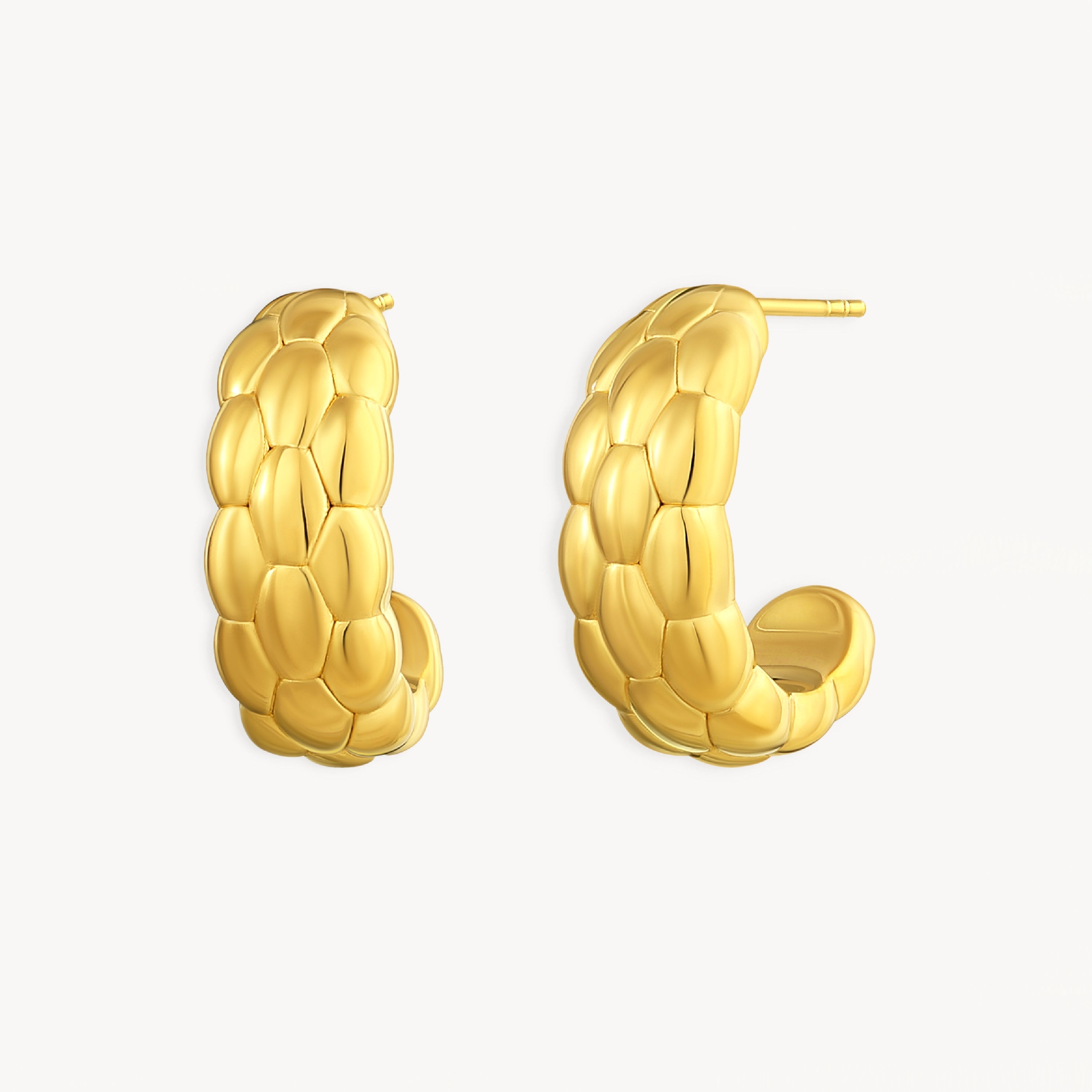 925 STERLING SILVER ELECTROFORM EARRINGS