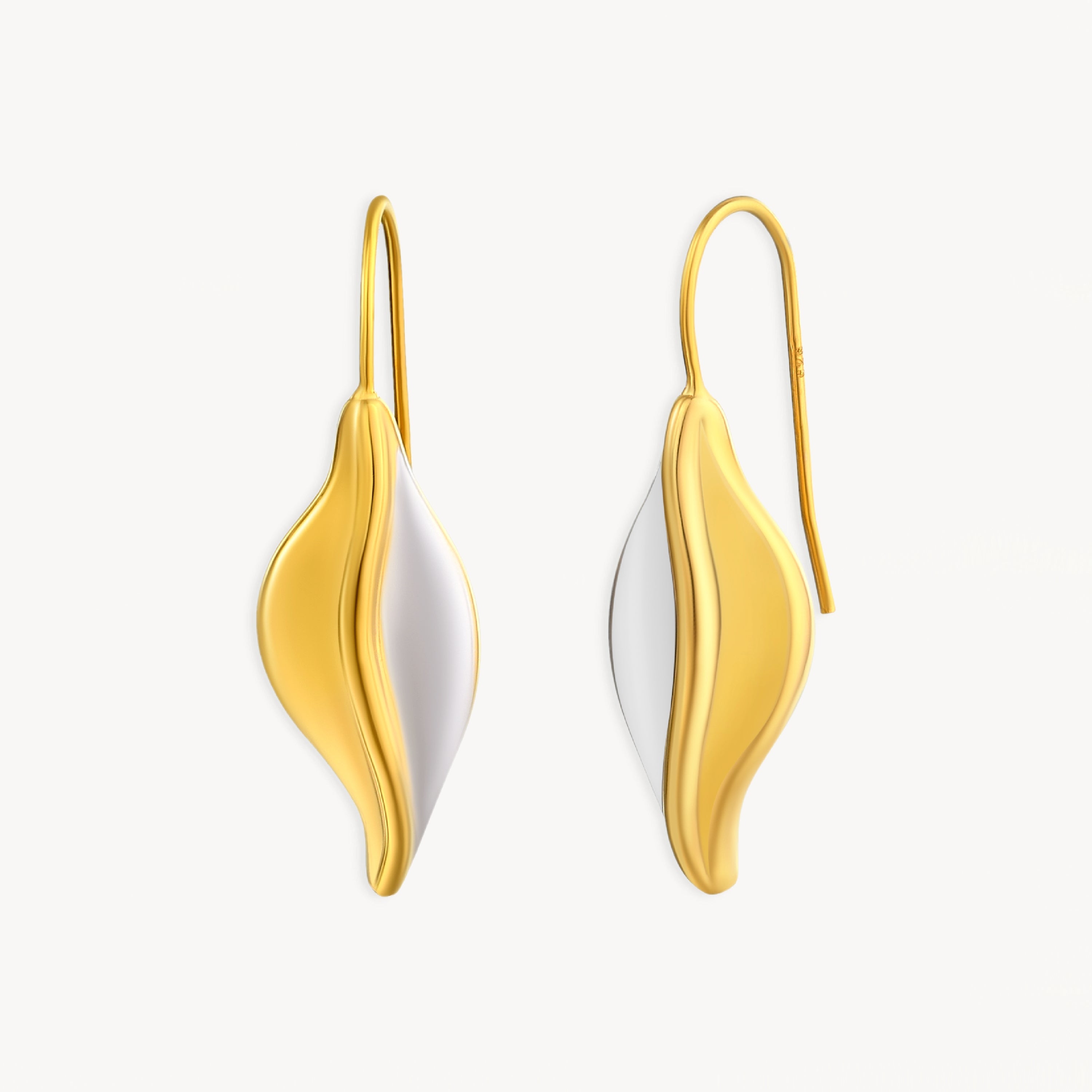 925 STERLING SILVER ELECTROFORM EARRINGS