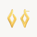 925 STERLING SILVER ELECTROFORM EARRINGS
