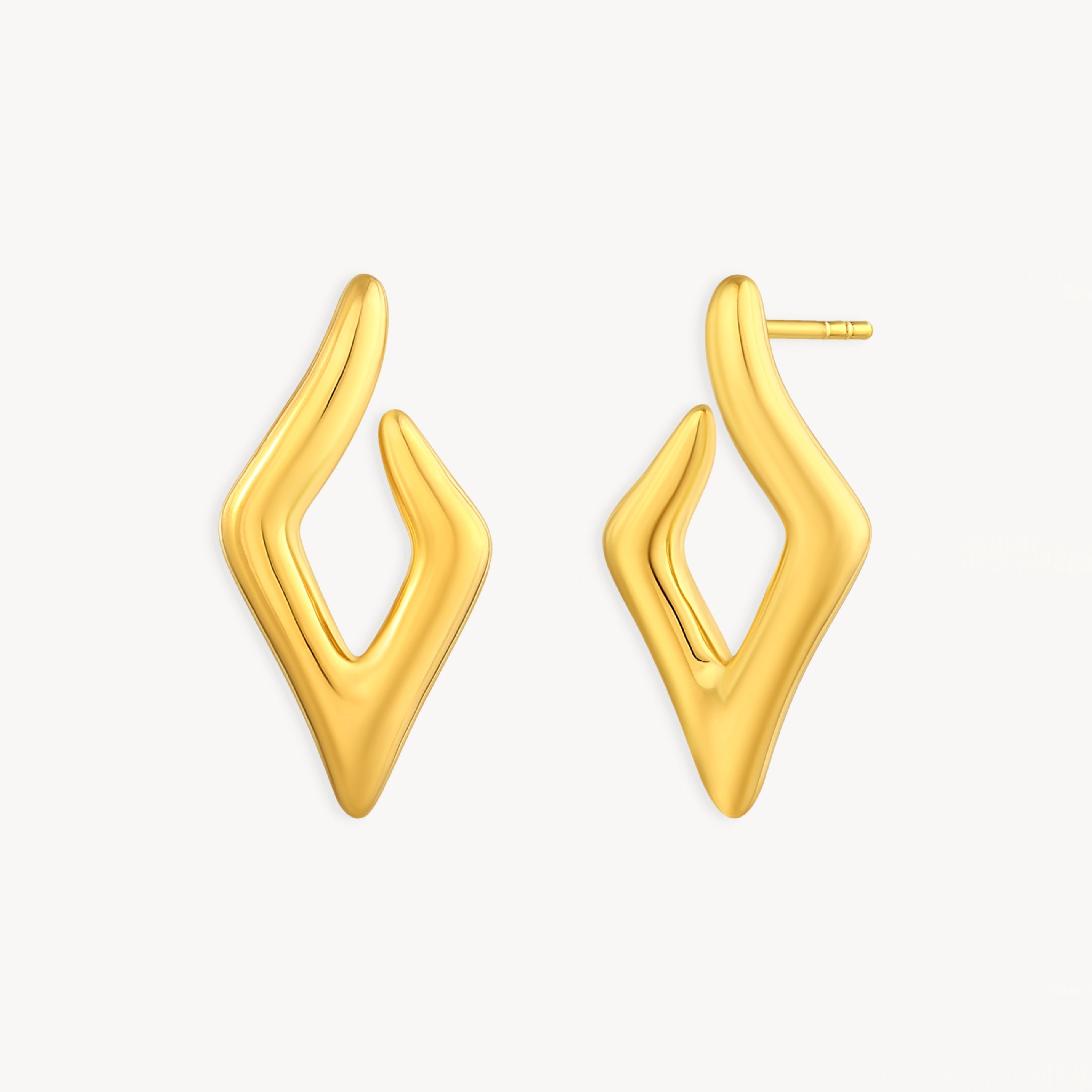 925 STERLING SILVER ELECTROFORM EARRINGS