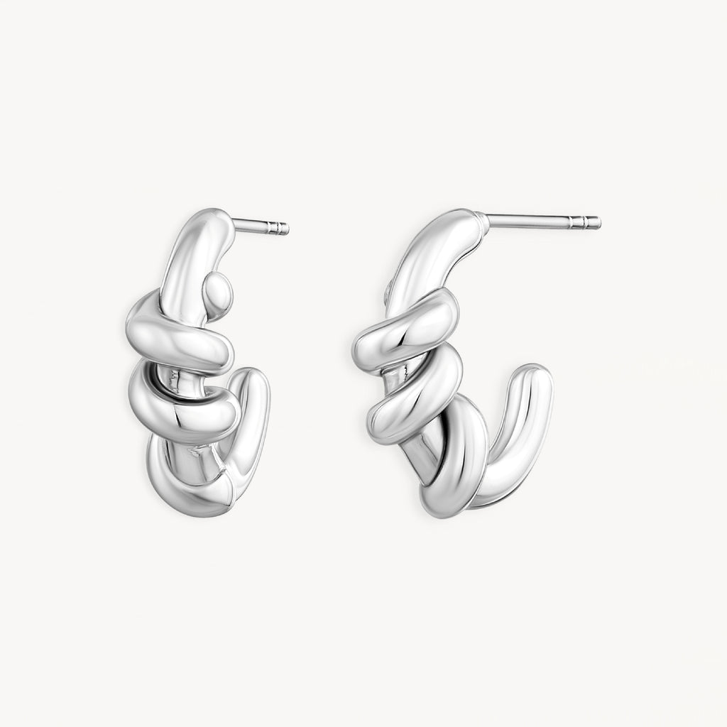 925 STERLING SILVER ELECTROFORM EARRINGS