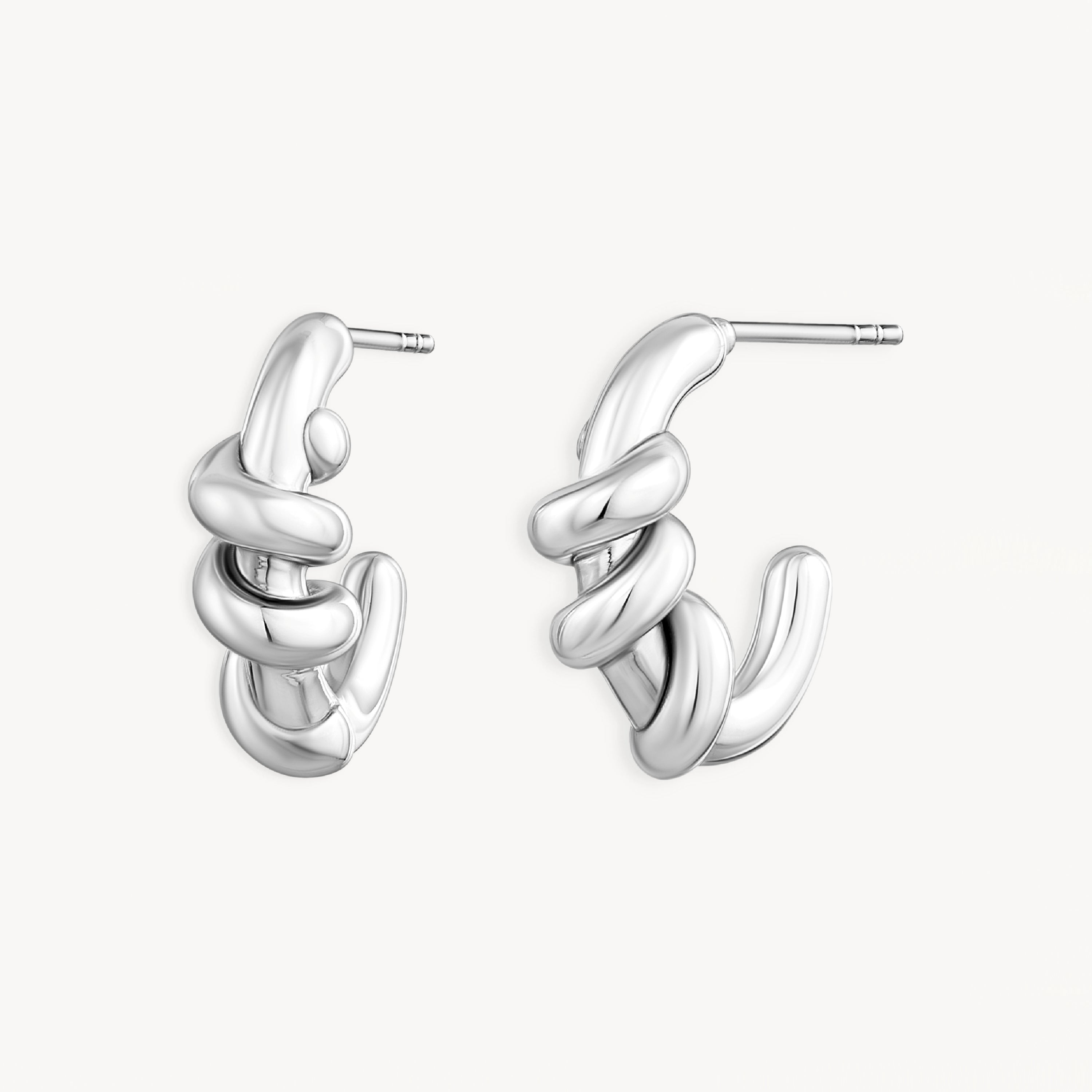 925 STERLING SILVER ELECTROFORM EARRINGS