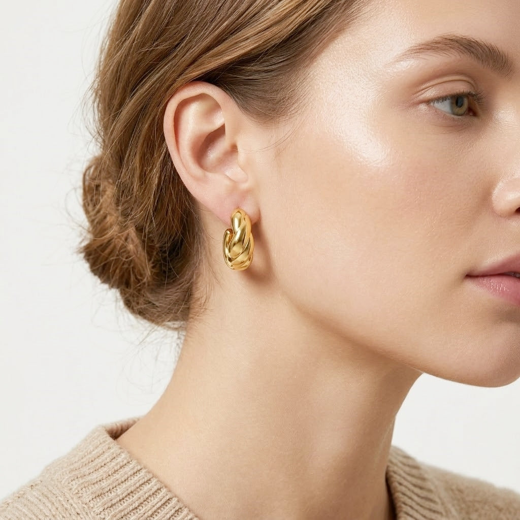 925 STERLING SILVER ELECTROFORM EARRINGS