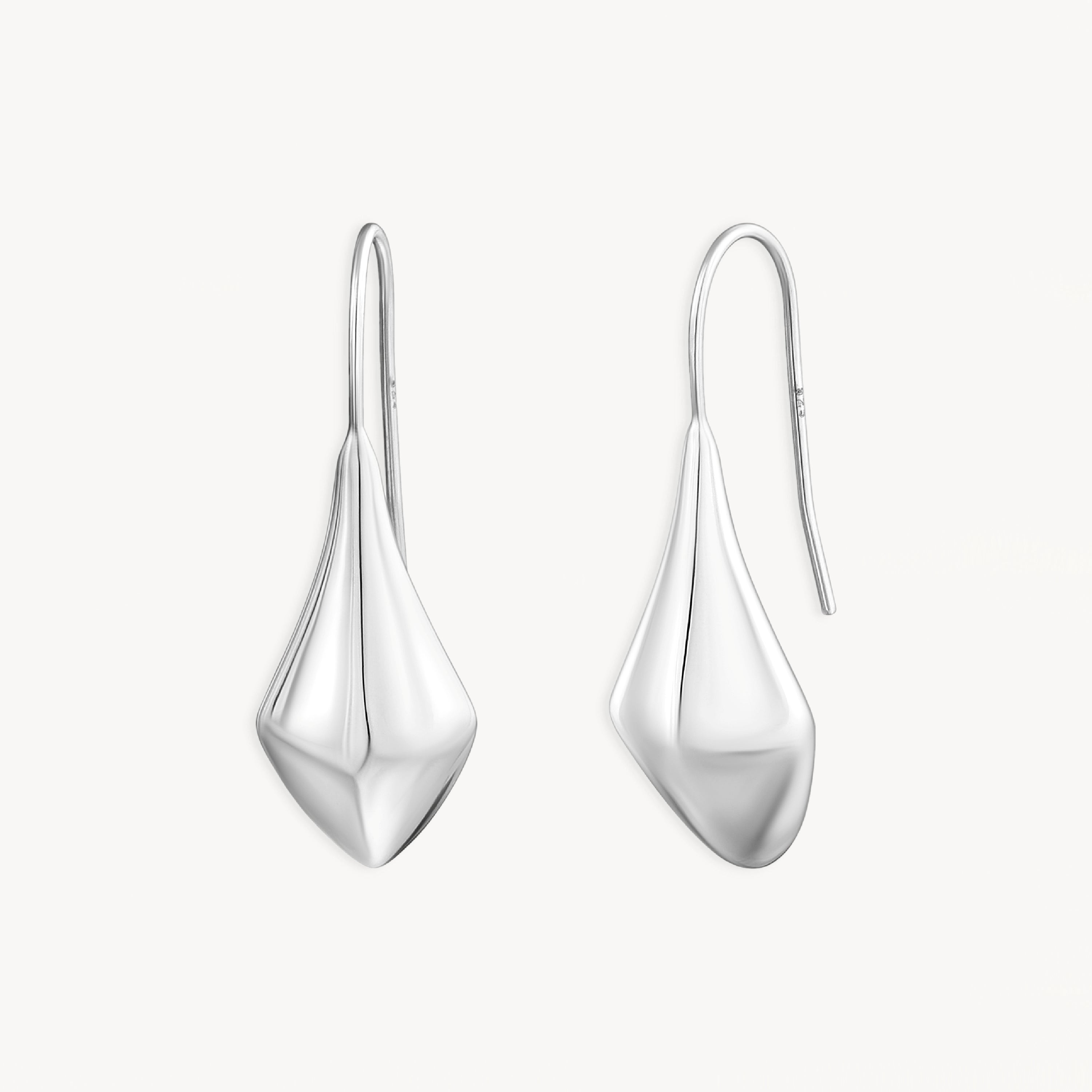 925 STERLING SILVER ELECTROFORM EARRINGS