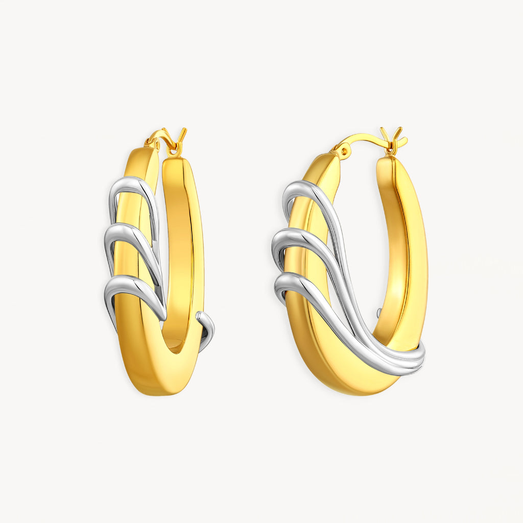 925 STERLING SILVER ELECTROFORM EARRINGS
