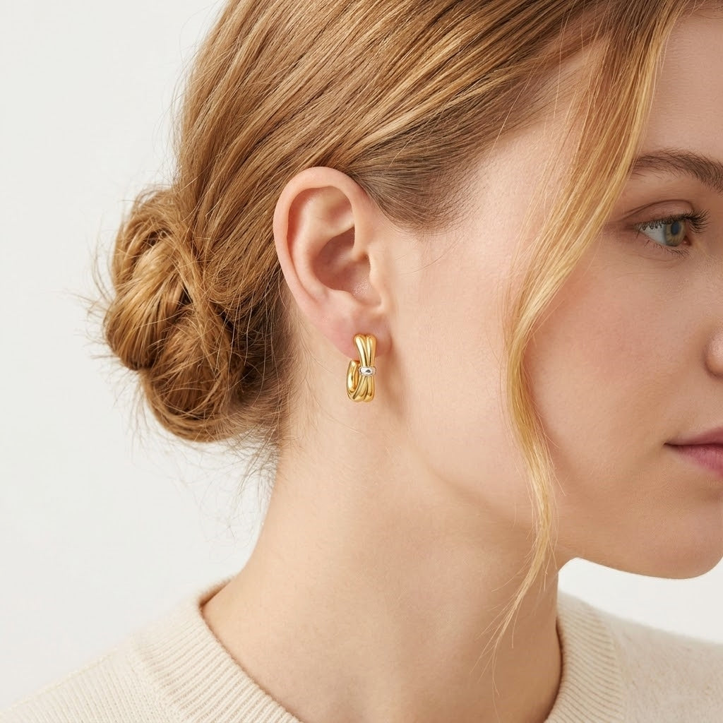 925 STERLING SILVER ELECTROFORM EARRINGS