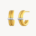 925 STERLING SILVER ELECTROFORM EARRINGS