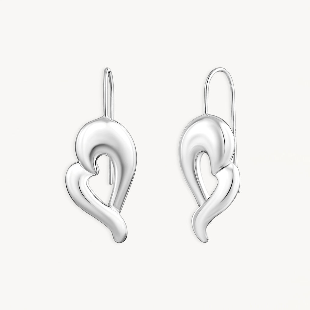 925 STERLING SILVER ELECTROFORM EARRINGS