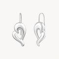 925 STERLING SILVER ELECTROFORM EARRINGS