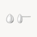 925 STERLING SILVER PEAR STUD EARRINGS