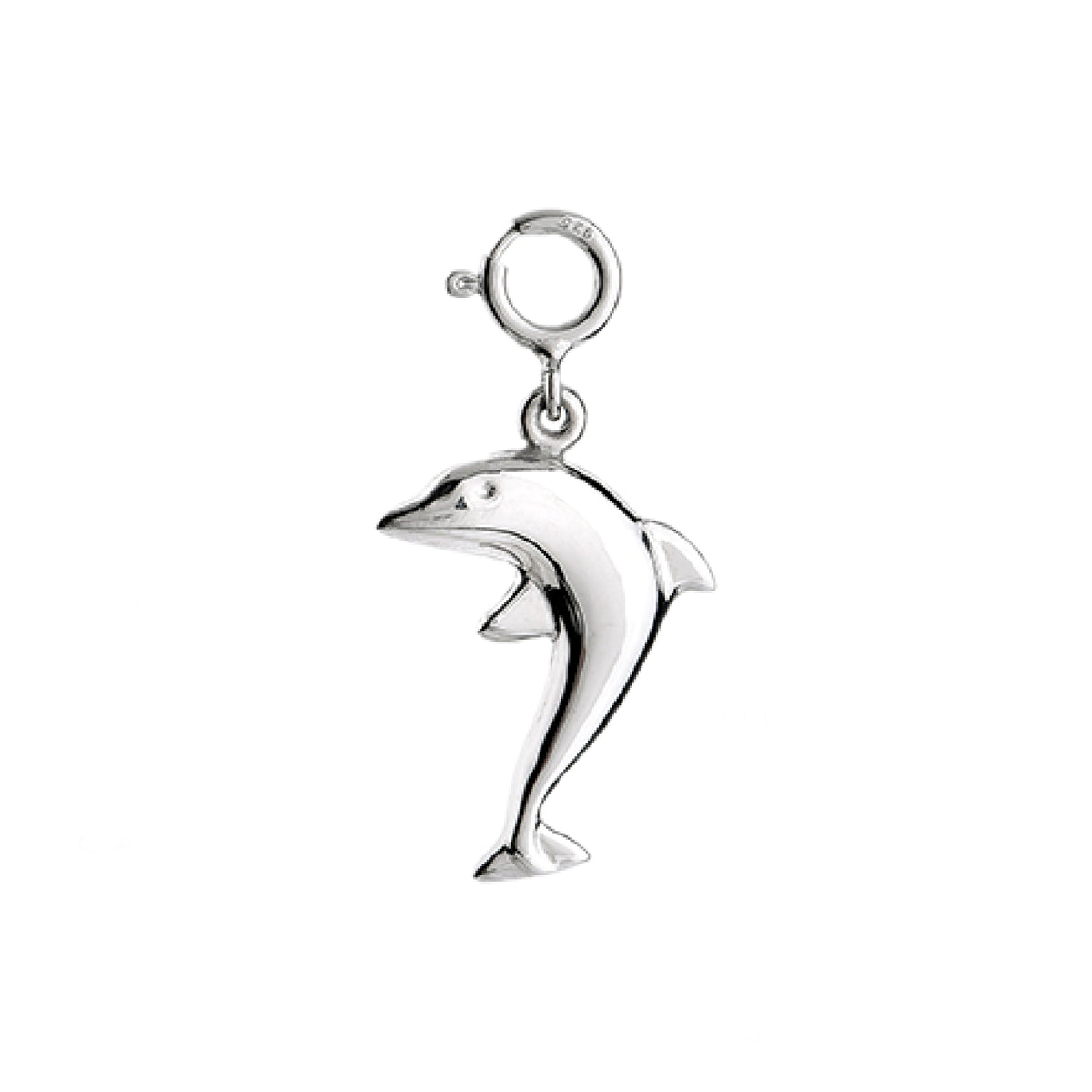 925 STERLING SILVER LITTLE DOLPHIN CHARM