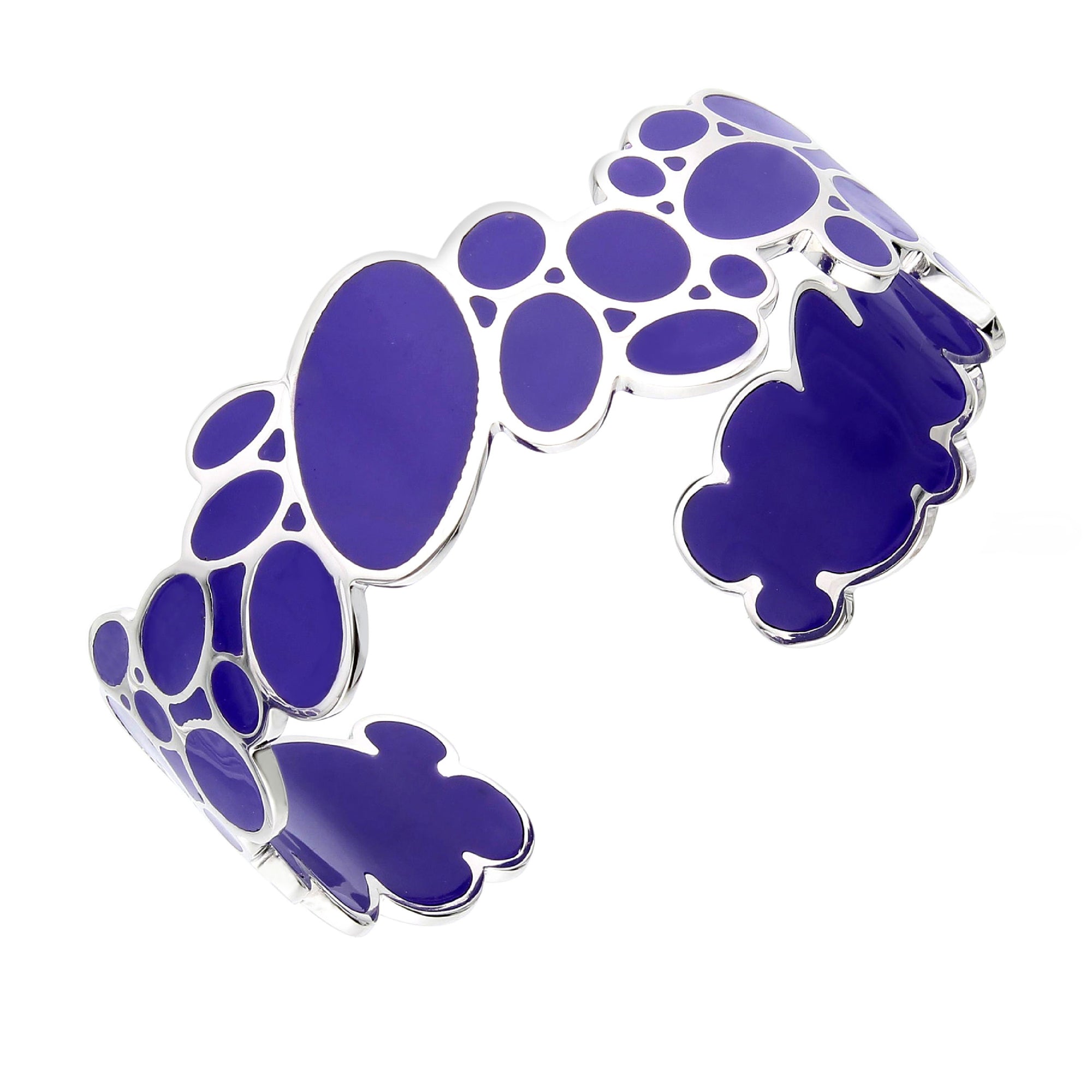 925 STERLING SILVER CLASSIC RESIN WITH ENAMEL BANGLE
