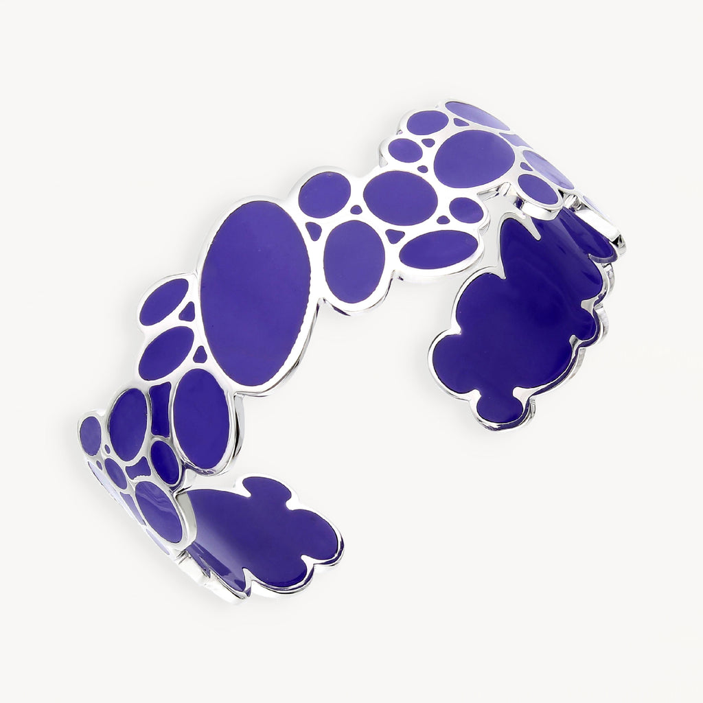 925 STERLING SILVER CLASSIC RESIN WITH ENAMEL BANGLE