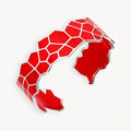 925 STERLING SILVER CLASSIC RESIN WITH ENAMEL BANGLE